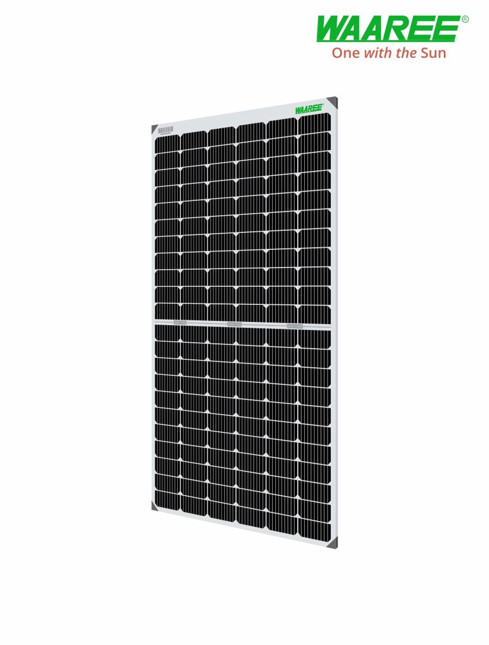 Bifacial solar panel